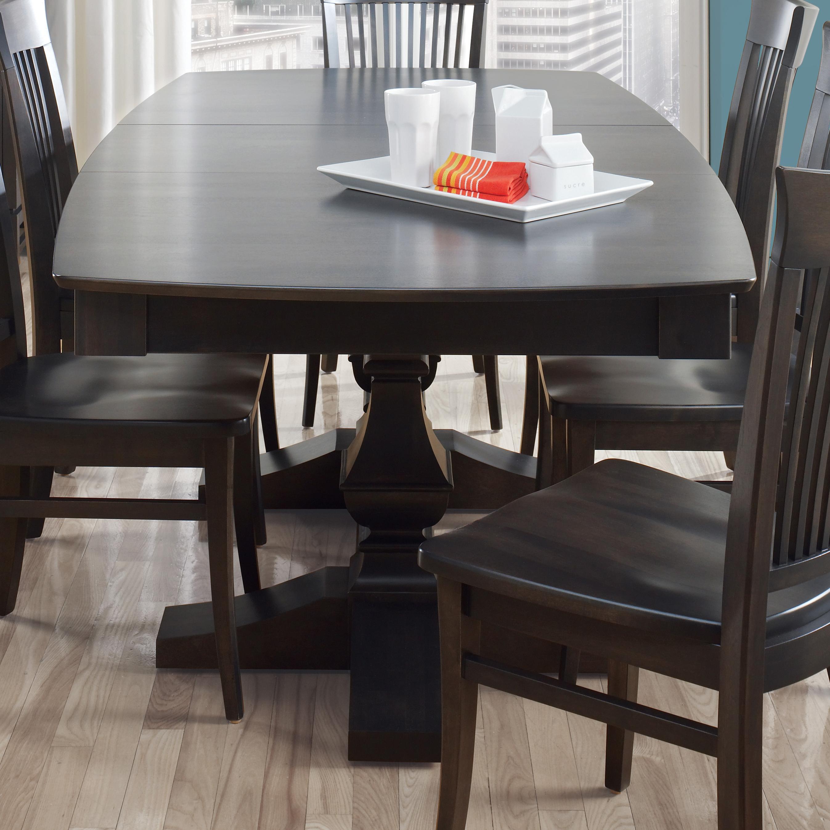 Canadel Custom Dining TBS042685959MTPC1 Customizable Boat Shape